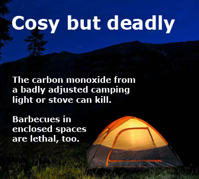 Dangers of Carbon Monoxide in Tents